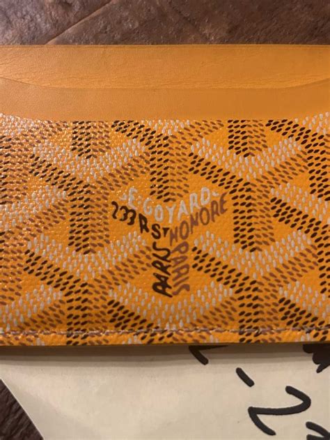 goyard vintage boz|Goyard gift card.